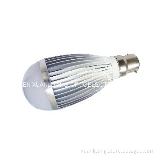 High lumen 9 Watt  LED  bulb CRI:80  E27/B22 /E26